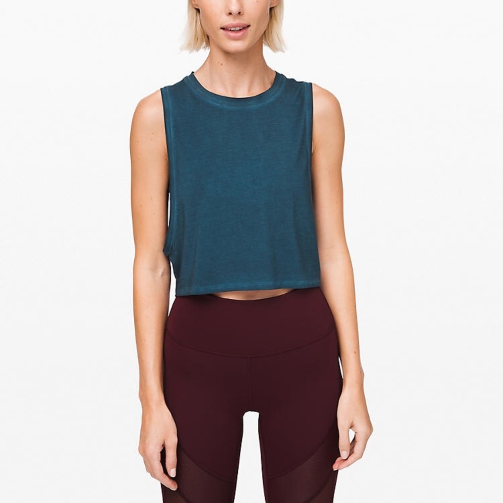 NWT Lululemon Muscle Love Crop Tank Size 4